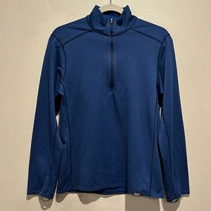 Patagonia Mid Weight Capilene Baselayer Quarter Zip Sweater size: Small